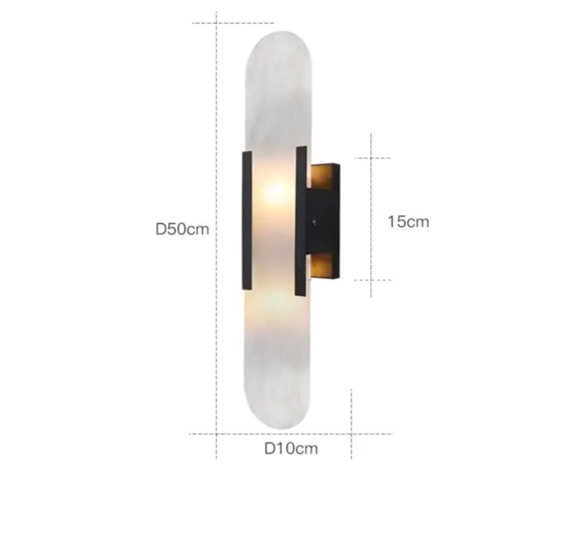 Modern Marble Wall Lamp Concise Style Wall Light Fixture