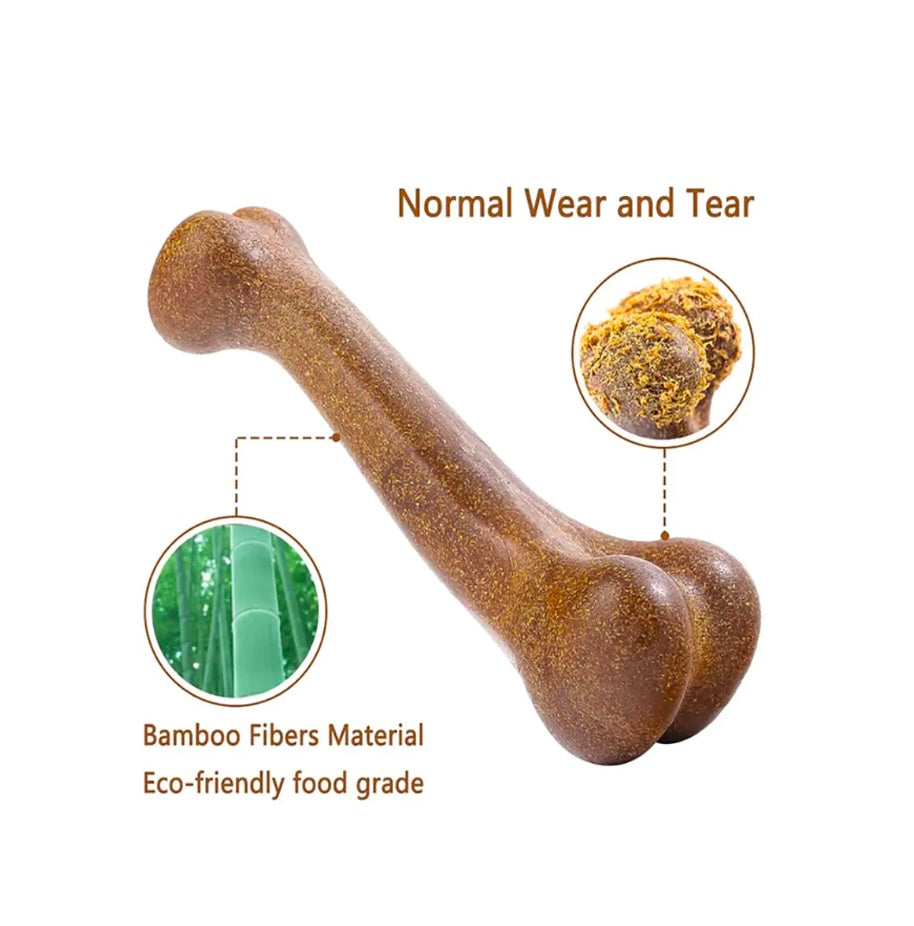 Ultra Premium Long Lasting Durable Tough Bone For Aggressive Chewers Solving Anxiety Non-Toxic