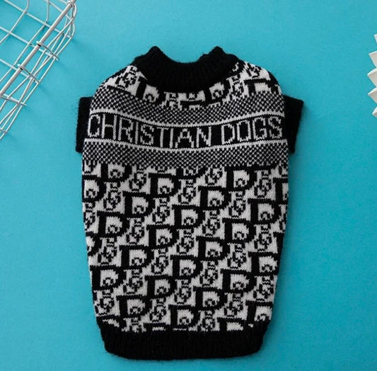 Designer Dog Clothes Luxury Pet Clothing Sweater for All Sizes